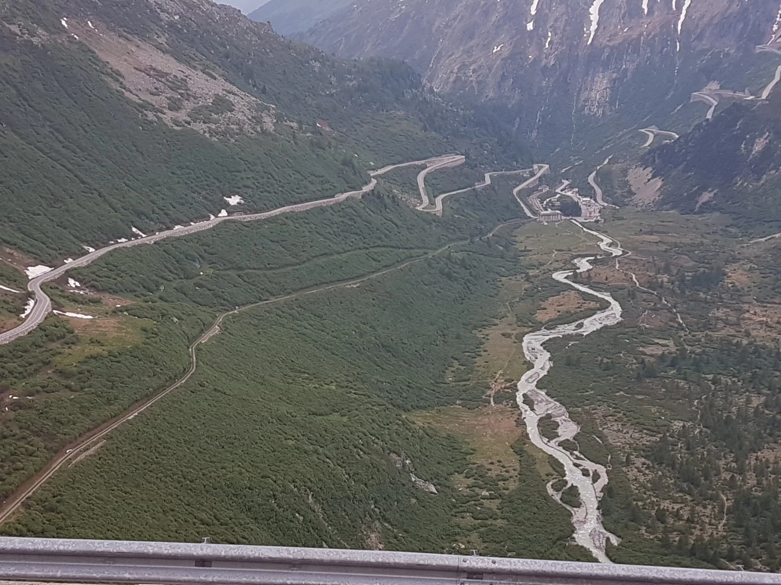 Looking back at the Furka