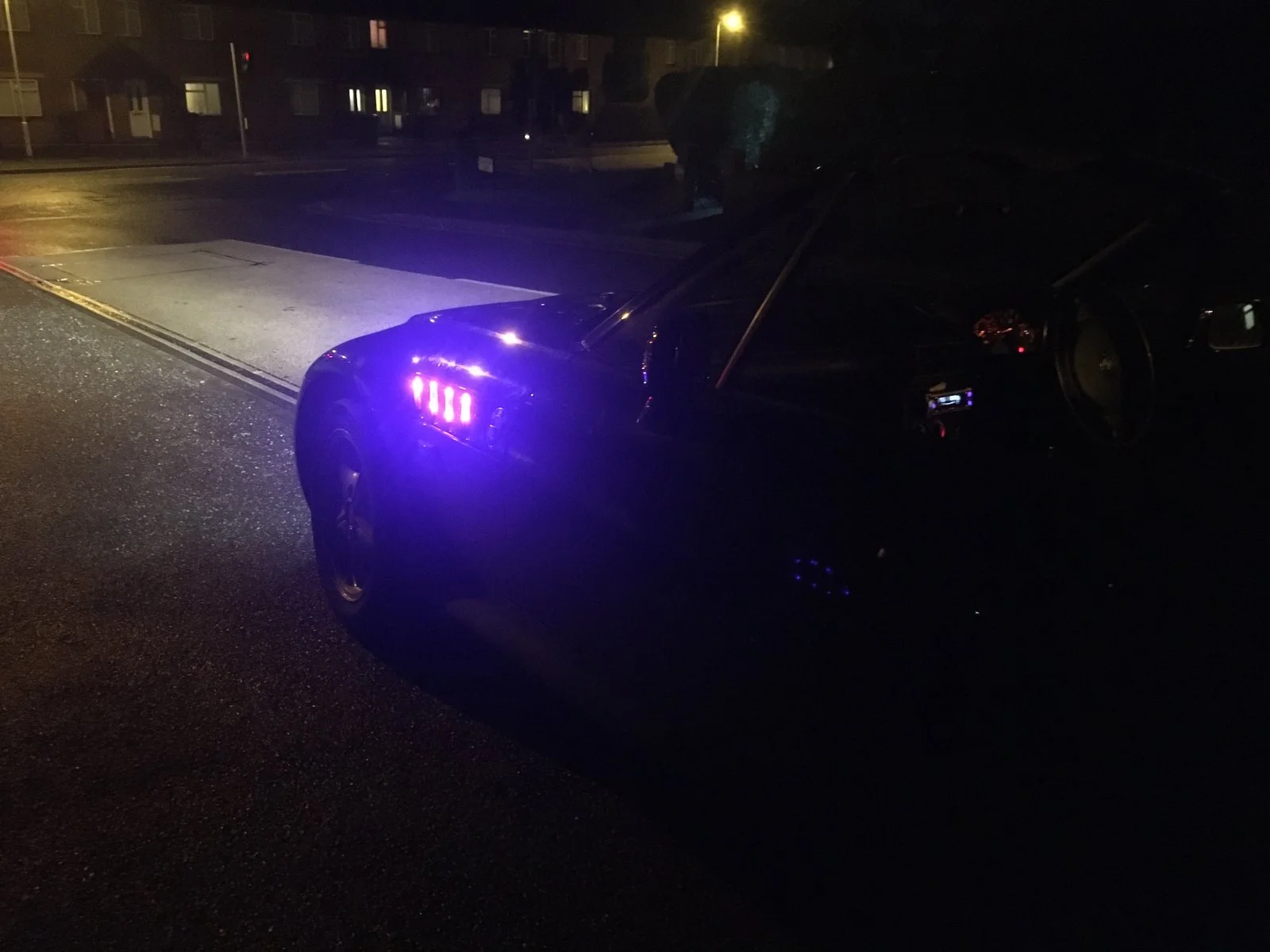 Side lit side grilles
